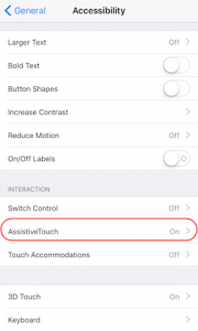 assistive touch